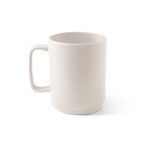 G94273 MIGHTY. Tazza in ceramica con corpo cilindrico 330 ml