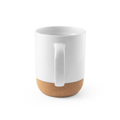 G94275 RORY SUB. Tazza in ceramica con base in sughero da 410 ml