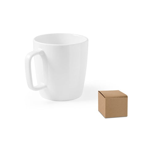 G94279 DHONI WHITE. Tazza in ceramica da 450 ml