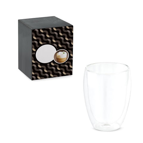 G94280 MACHIATO CUP. Bicchiere in vetro borosilicato da 350 mL