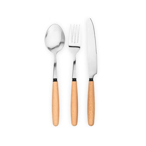 G94292 BOULUD. Set da 3 pezzi in legno di acacia