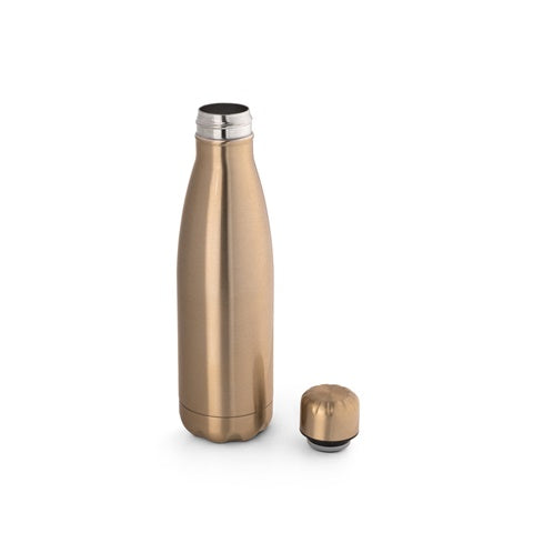 G94335 SHOW METALLIC. Borraccia in acciaio inox con finitura metallica opaca 510 mL