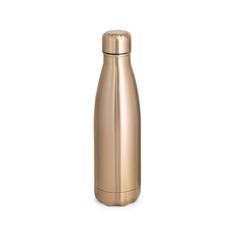 G94335 SHOW METALLIC. Borraccia in acciaio inox con finitura metallica opaca 510 mL