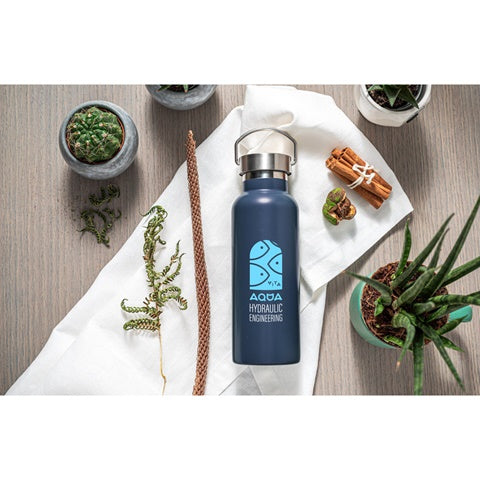 G94345 DUPLANTIS. Borraccia in acciaio inox (90% riciclato) con isolamento doppia parete 750 mL