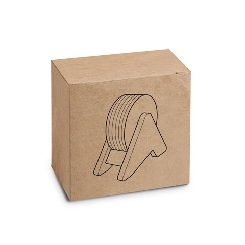 G94368 PLYCORK. Supporto in compensato con 6 sottobicchieri in sughero