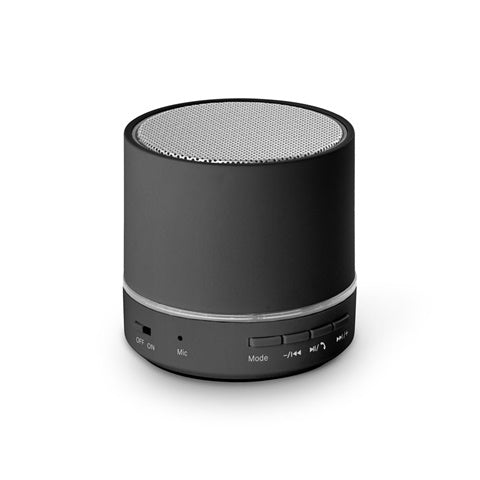 G97176 RE-PEREY. Altoparlante portatile da 3W con autonomia di 4h30m in ABS riciclato (100% rABS)