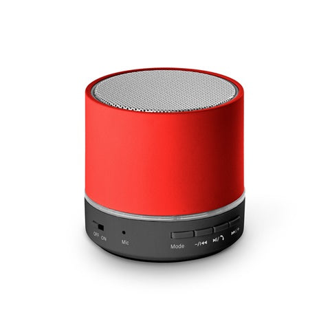 G97176 RE-PEREY. Altoparlante portatile da 3W con autonomia di 4h30m in ABS riciclato (100% rABS)