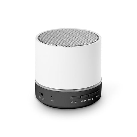 G97176 RE-PEREY. Altoparlante portatile da 3W con autonomia di 4h30m in ABS riciclato (100% rABS)