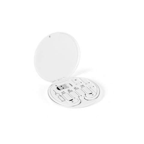 G97187 SYSTROM. Set adattatore e cavo di ricarica superveloce in ABS riciclato (100% rABS)