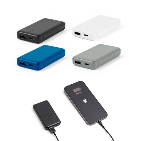 G97195 SHERYL. Power bank 4'000 mAh in ABS riciclato (100% rABS)