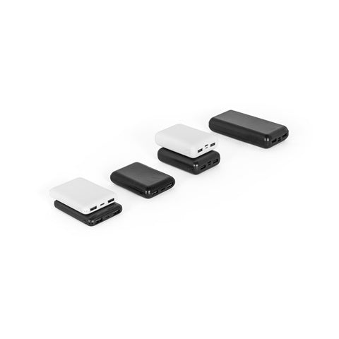 G97199 LEAKEY 20. Power bank 20'000 mAh in ABS riciclato (100% rABS)