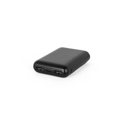 G97197 LEAKEY 8. Power bank 8'000 mAh in ABS riciclato (100% rABS)