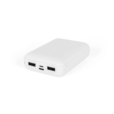G97198 LEAKEY 10. Power bank 10'000 mAh in ABS riciclato (100% rABS)