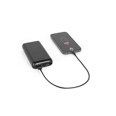 G97199 LEAKEY 20. Power bank 20'000 mAh in ABS riciclato (100% rABS)