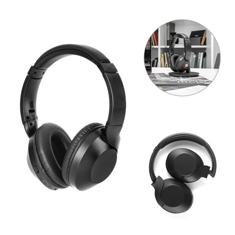 G97426 HENDRIX. Cuffie wireless pieghevoli con 20 ore di autonomia in ABS riciclato (100% rABS)