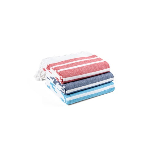 G99159 SARDENHA. Telo da mare in cotone (riciclato al 70%) e poliestere (riciclato al 30%) (180 g/m²)