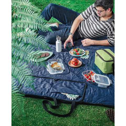 G99162 GRADY. Coperta da picnic pieghevole in rPET e PEVA
