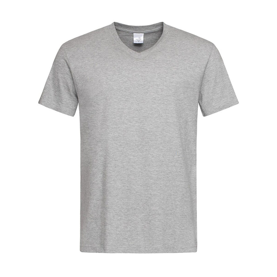 GTV01 - 150 gr MAN T-SHIRT V-NECK MEZZA MANICA