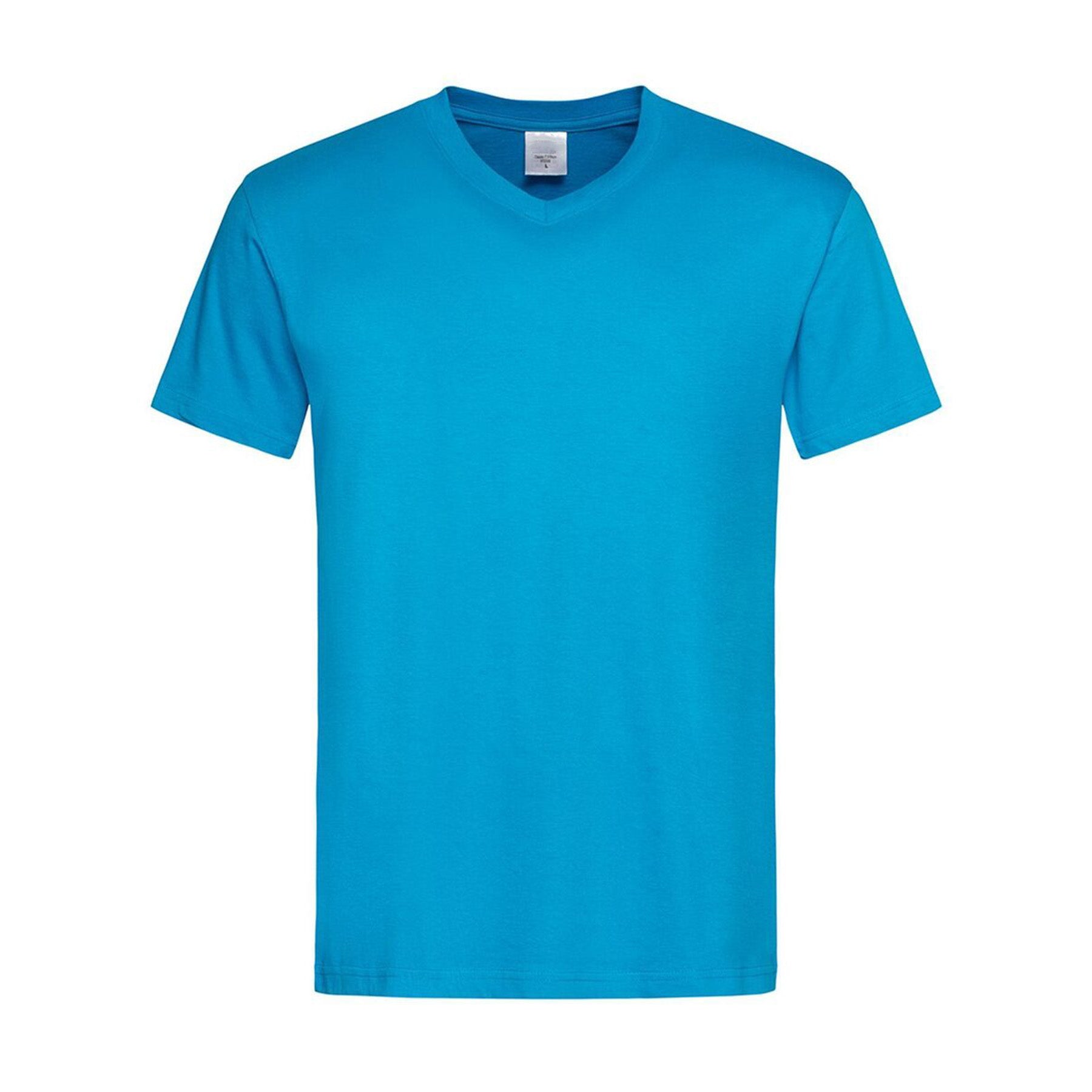 GTV01 - 150 gr MAN T-SHIRT V-NECK MEZZA MANICA