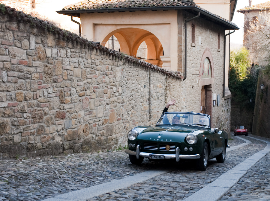 VINTAGE GIFT CARD - SLOW DRIVE