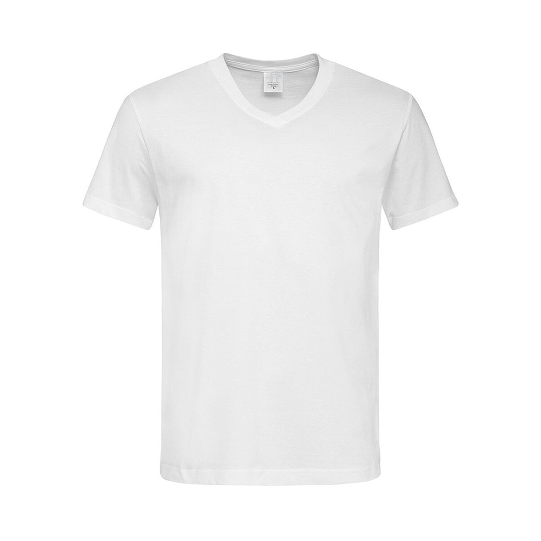 GTV01 - 150 gr MAN T-SHIRT V-NECK MEZZA MANICA