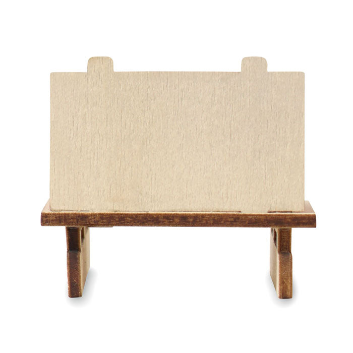 GX1588 Gnomo su slitta di legno