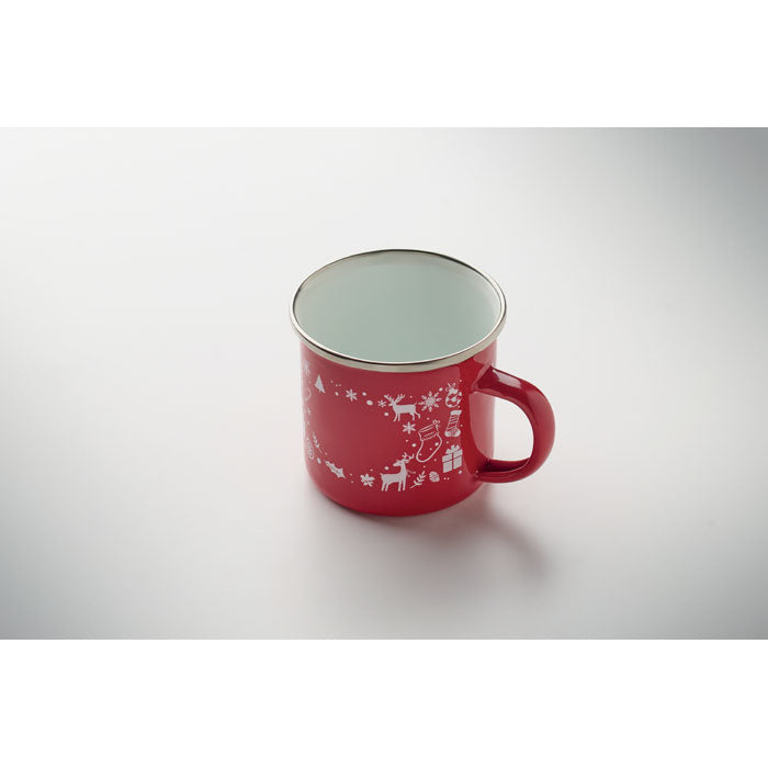 GX1595 Tazza smaltata natalizia 300ml