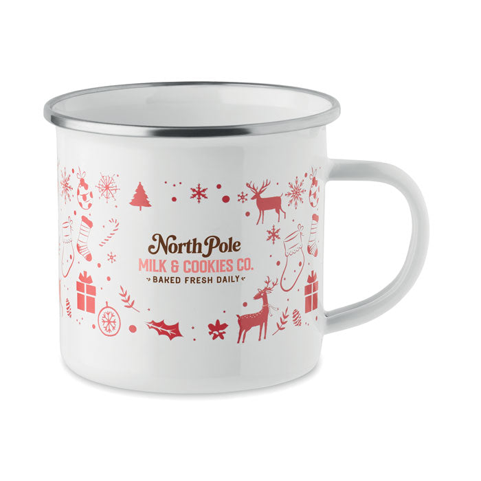 GX1595 Tazza smaltata natalizia 300ml