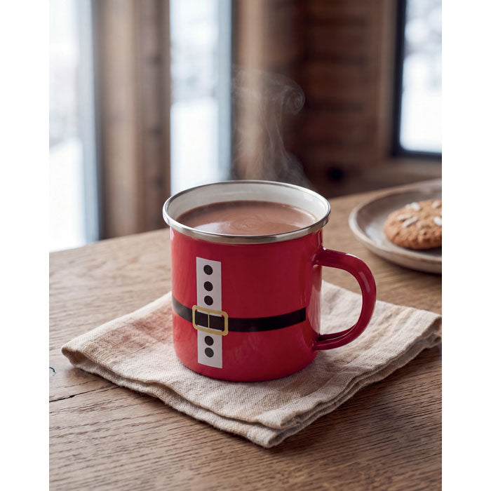 GX1596 Tazza smaltata natalizia 300ml