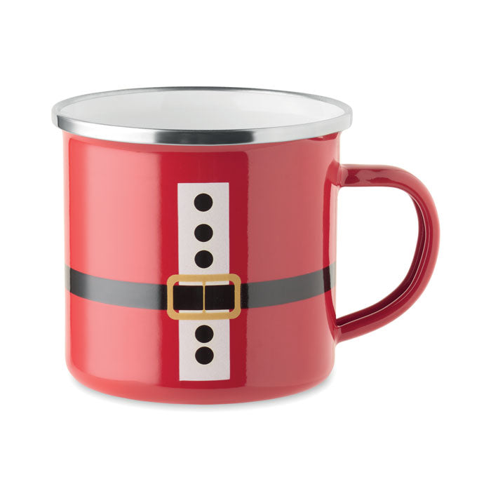GX1596 Tazza smaltata natalizia 300ml