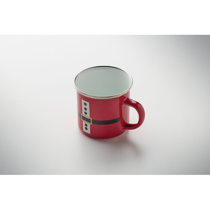 GX1596 Tazza smaltata natalizia 300ml