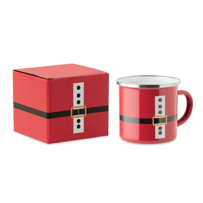 GX1596 Tazza smaltata natalizia 300ml