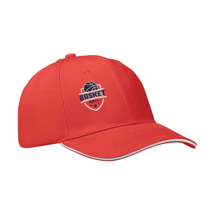 GO1464 Cappellino a 6 pannelli