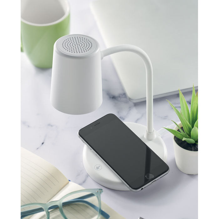 GO2124 Caricatore wireless e lampada
