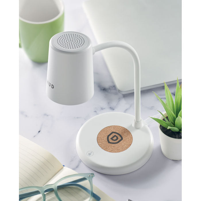 GO2124 Caricatore wireless e lampada