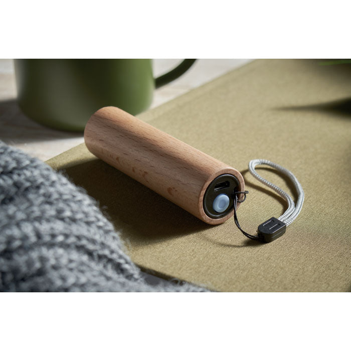 GO2137 Torcia ricaricabile in legno