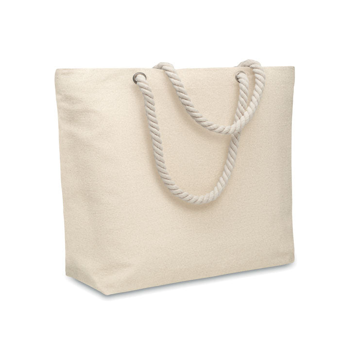 GO2188 Borsa da spiaggia con manico in corda gr/m²