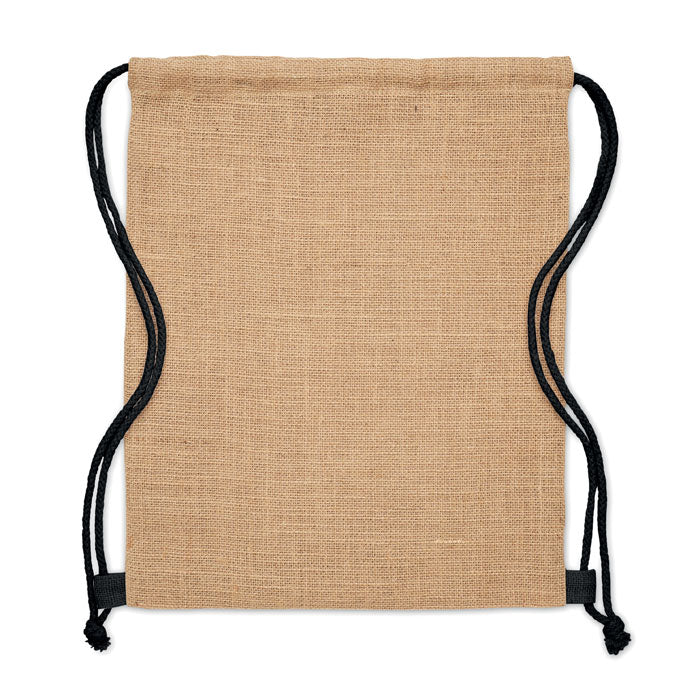 GO2190 Borsa con coulisse in iuta