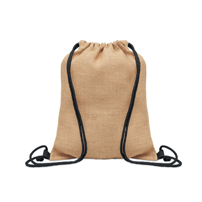 GO2190 Borsa con coulisse in iuta