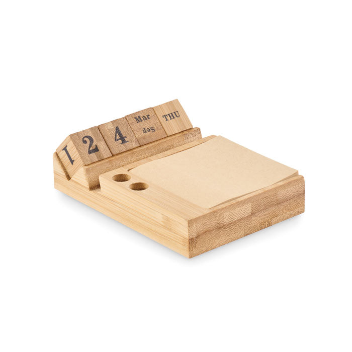 GO2250 Calendario da tavolo in Bamboo