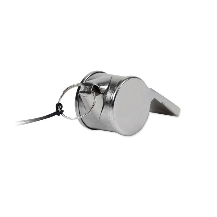 GO2268 Metal whistle with lanyard - Fischietto