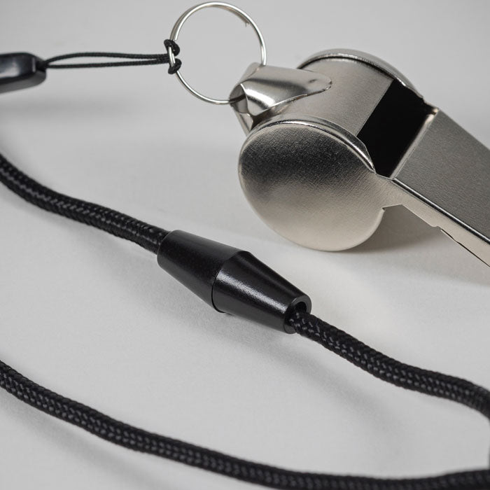 GO2268 Metal whistle with lanyard - Fischietto