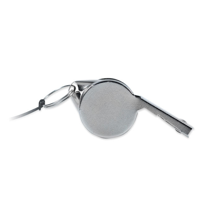 GO2268 Metal whistle with lanyard - Fischietto
