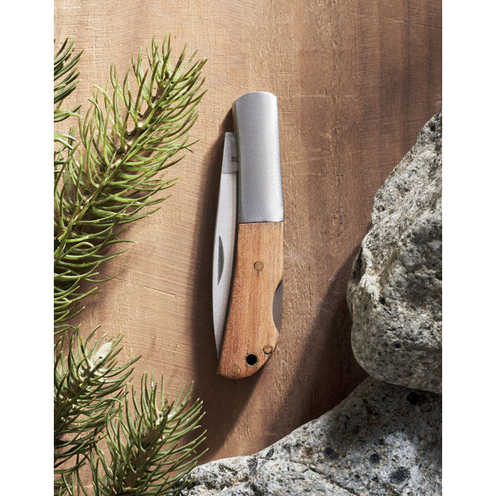 GO2297 Coltello pieghevole in acacia