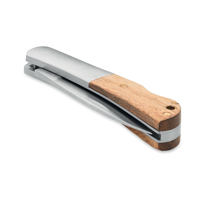 GO2297 Coltello pieghevole in acacia