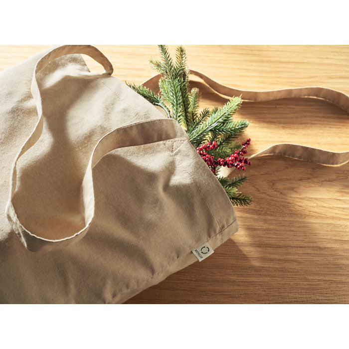 GO2302 Shopper in cotone riciclato 140 gr/m²