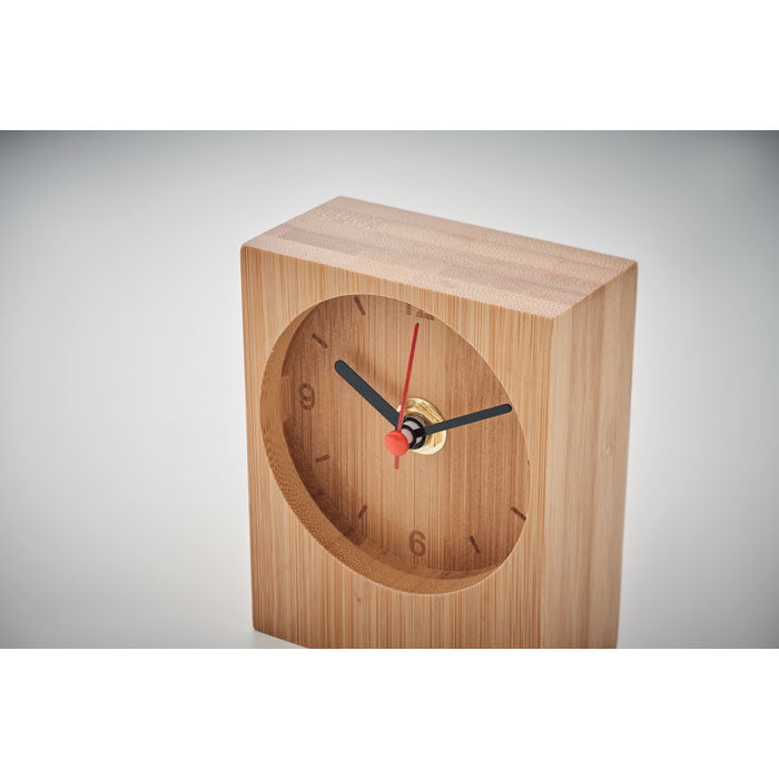 GO2353 Orologio da tavolo in bambù