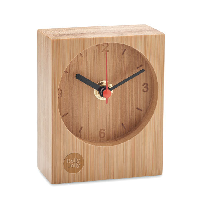 GO2353 Orologio da tavolo in bambù