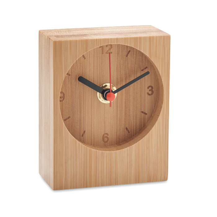 GO2353 Orologio da tavolo in bambù