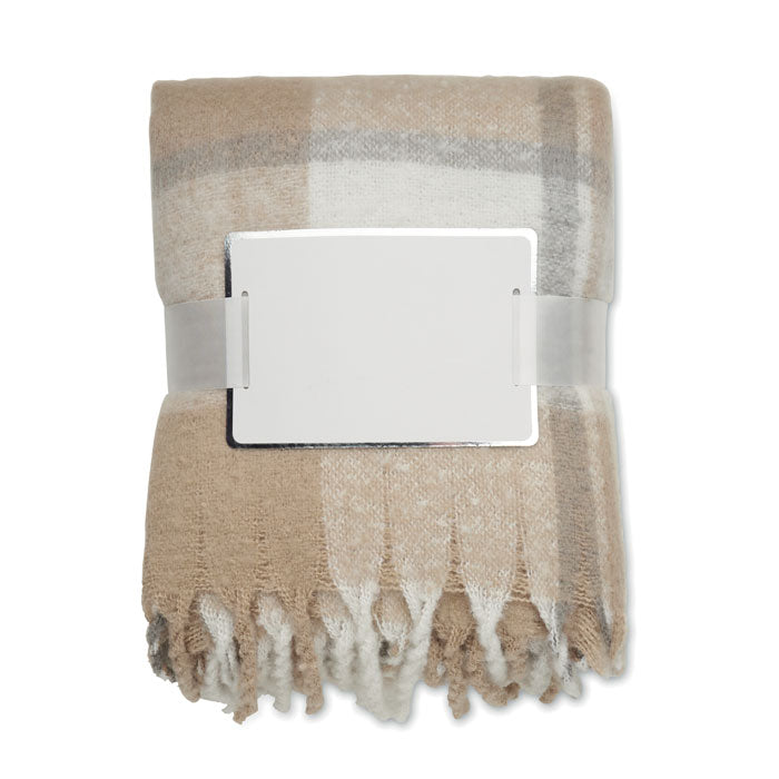 GO2382 Coperta in mohair a scacchi